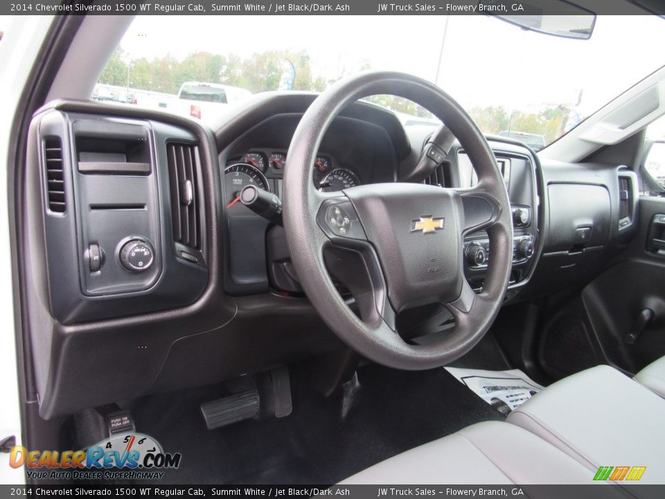 2014 Chevrolet Silverado 1500 WT Regular Cab Summit White / Jet Black/Dark Ash Photo #15