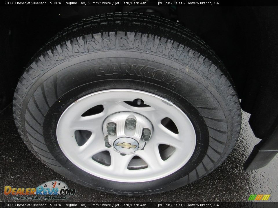 2014 Chevrolet Silverado 1500 WT Regular Cab Summit White / Jet Black/Dark Ash Photo #23