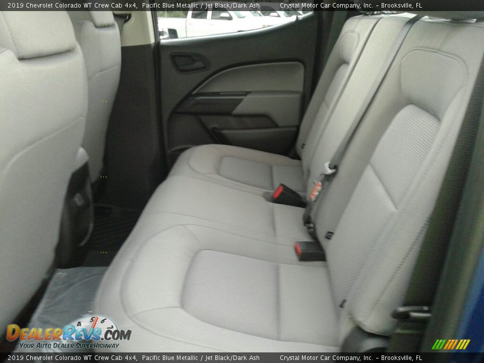 2019 Chevrolet Colorado WT Crew Cab 4x4 Pacific Blue Metallic / Jet Black/Dark Ash Photo #10