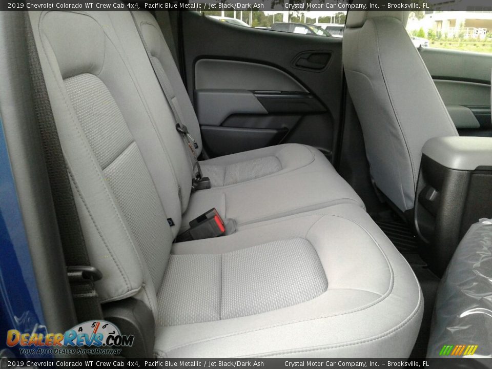 2019 Chevrolet Colorado WT Crew Cab 4x4 Pacific Blue Metallic / Jet Black/Dark Ash Photo #11