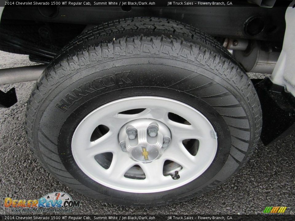 2014 Chevrolet Silverado 1500 WT Regular Cab Summit White / Jet Black/Dark Ash Photo #26