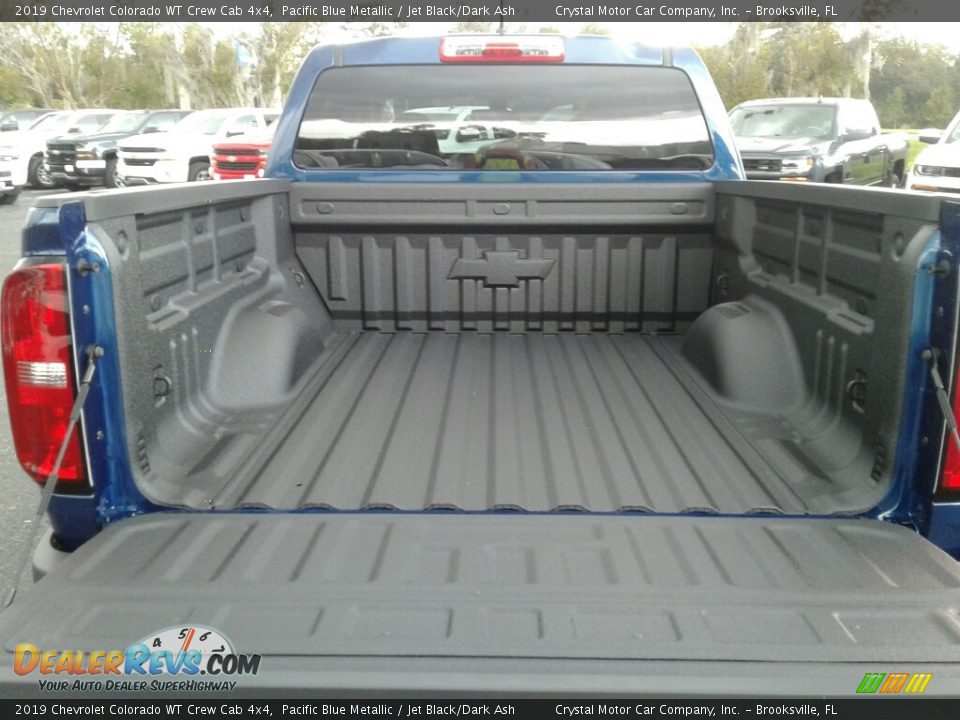 2019 Chevrolet Colorado WT Crew Cab 4x4 Pacific Blue Metallic / Jet Black/Dark Ash Photo #19