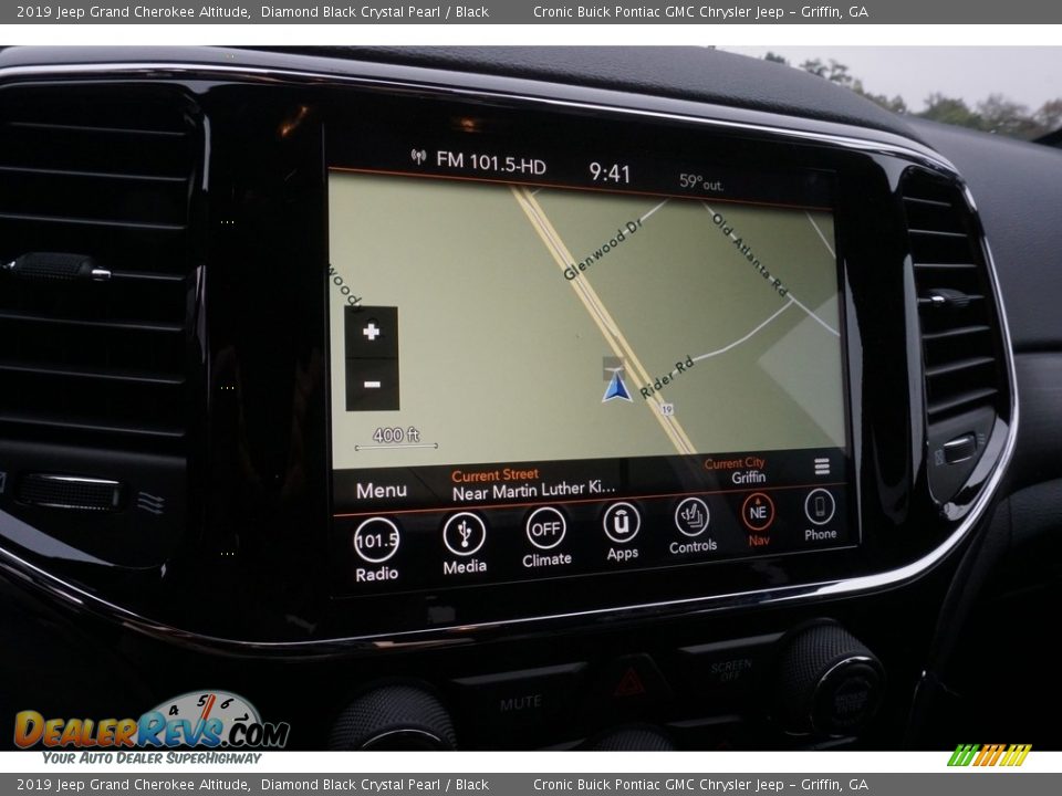 Navigation of 2019 Jeep Grand Cherokee Altitude Photo #6
