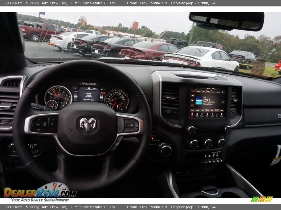 2019 Ram 1500 Big Horn Crew Cab Billett Silver Metallic / Black Photo #5