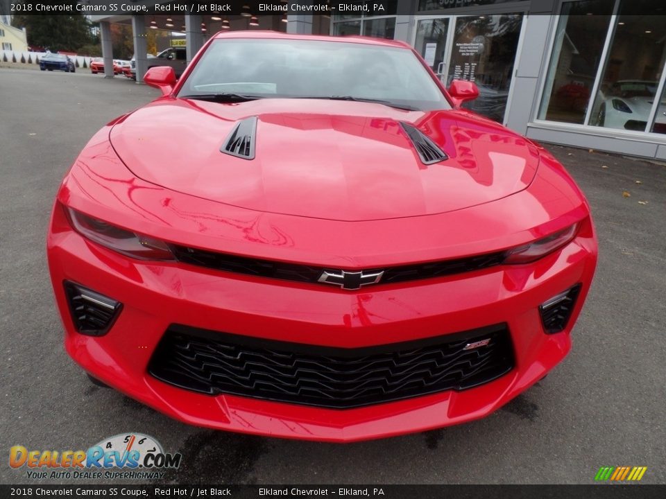 2018 Chevrolet Camaro SS Coupe Red Hot / Jet Black Photo #2