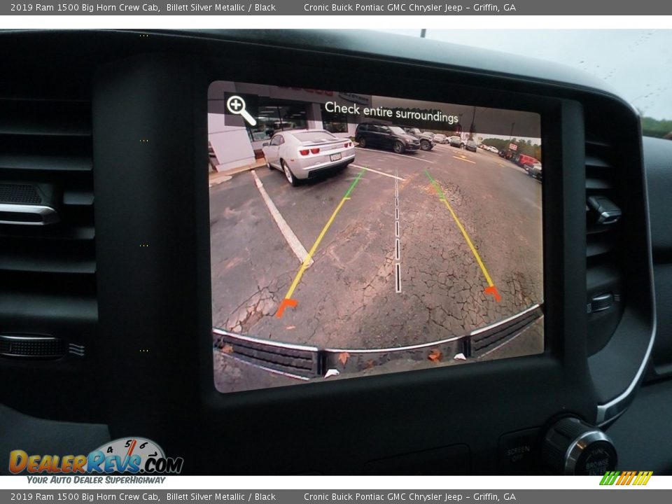 2019 Ram 1500 Big Horn Crew Cab Billett Silver Metallic / Black Photo #6