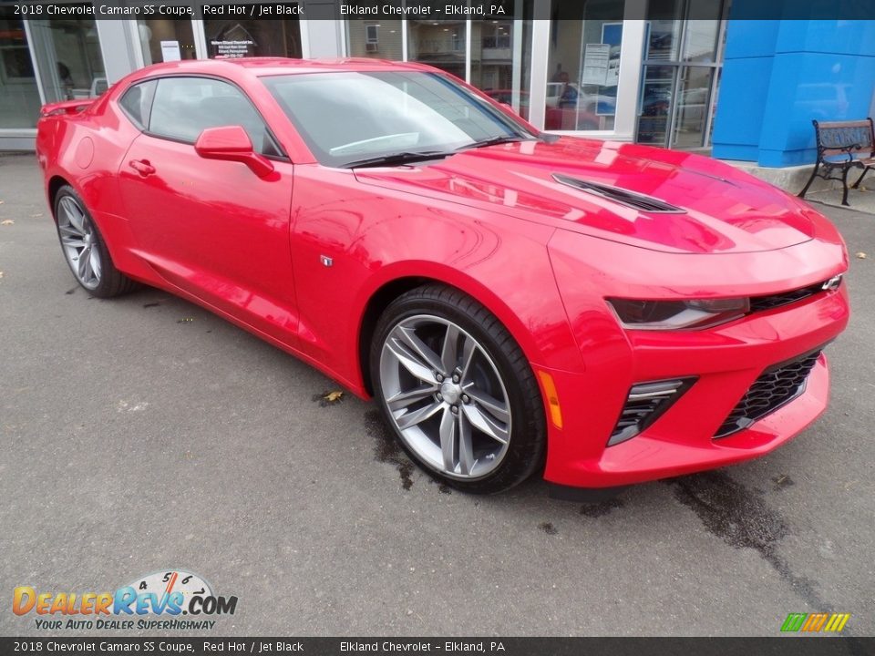 Red Hot 2018 Chevrolet Camaro SS Coupe Photo #3