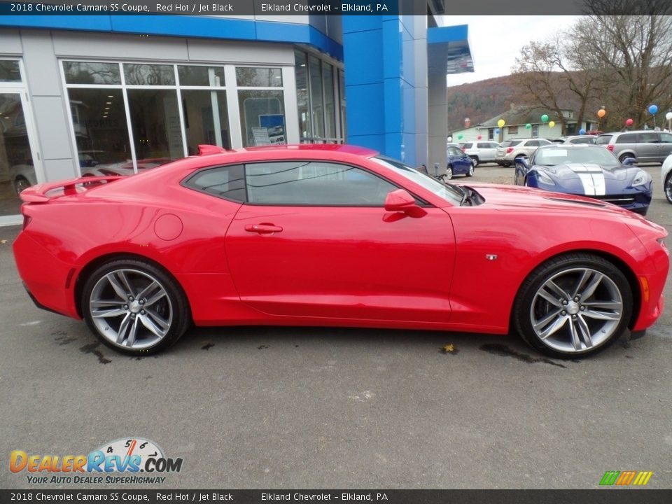 2018 Chevrolet Camaro SS Coupe Red Hot / Jet Black Photo #4