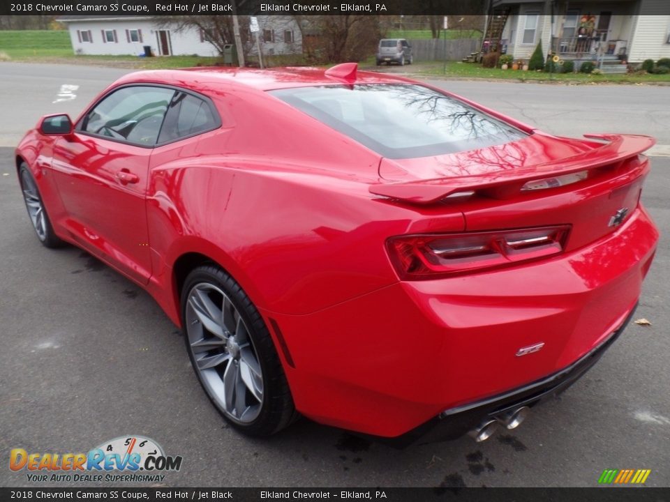 2018 Chevrolet Camaro SS Coupe Red Hot / Jet Black Photo #7