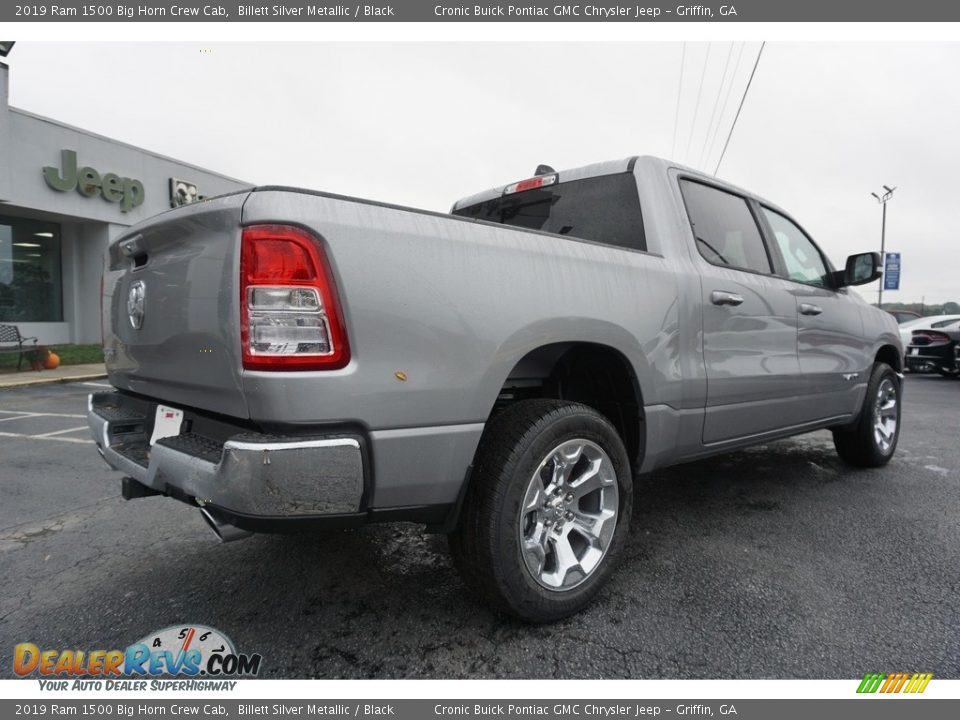 2019 Ram 1500 Big Horn Crew Cab Billett Silver Metallic / Black Photo #12