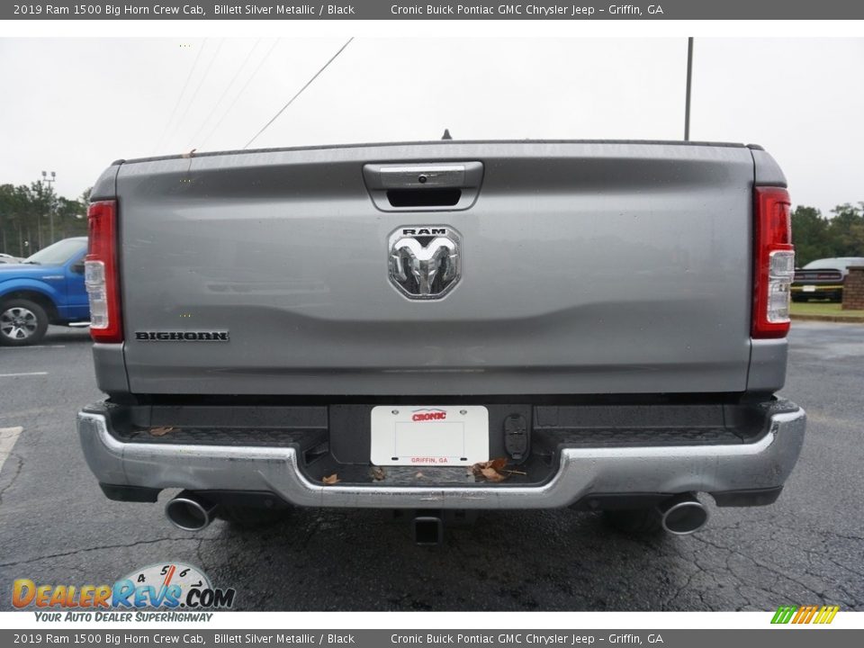 2019 Ram 1500 Big Horn Crew Cab Billett Silver Metallic / Black Photo #13