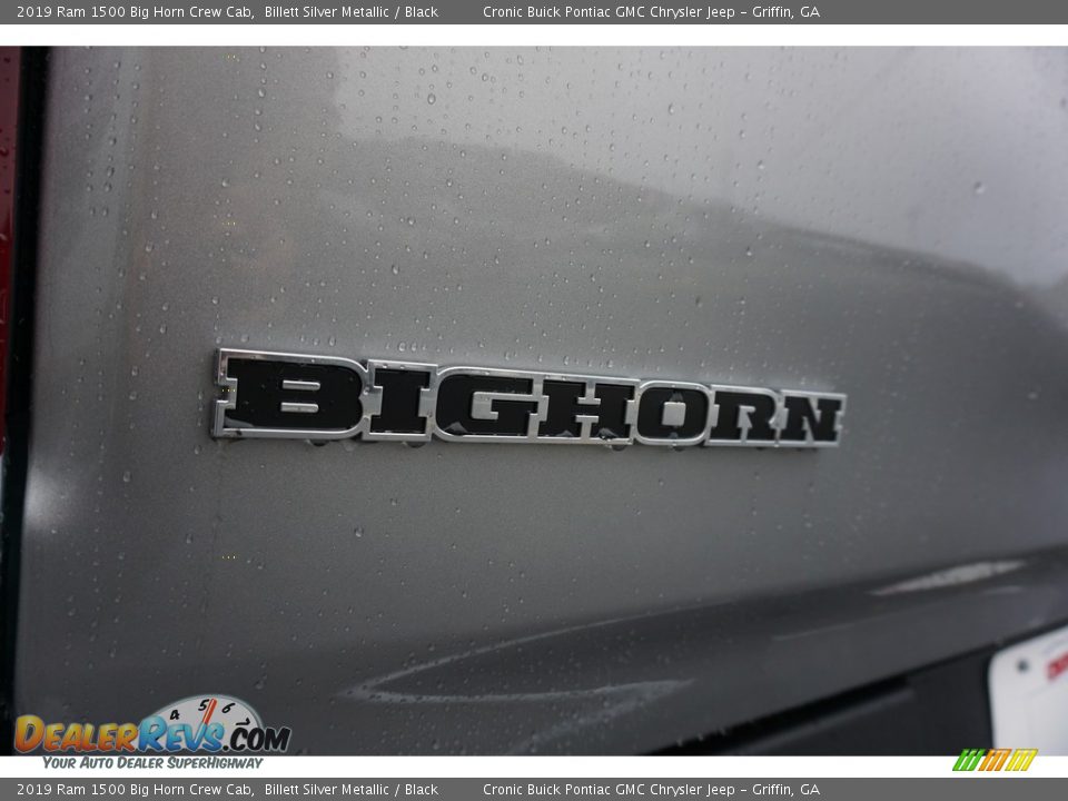 2019 Ram 1500 Big Horn Crew Cab Billett Silver Metallic / Black Photo #14