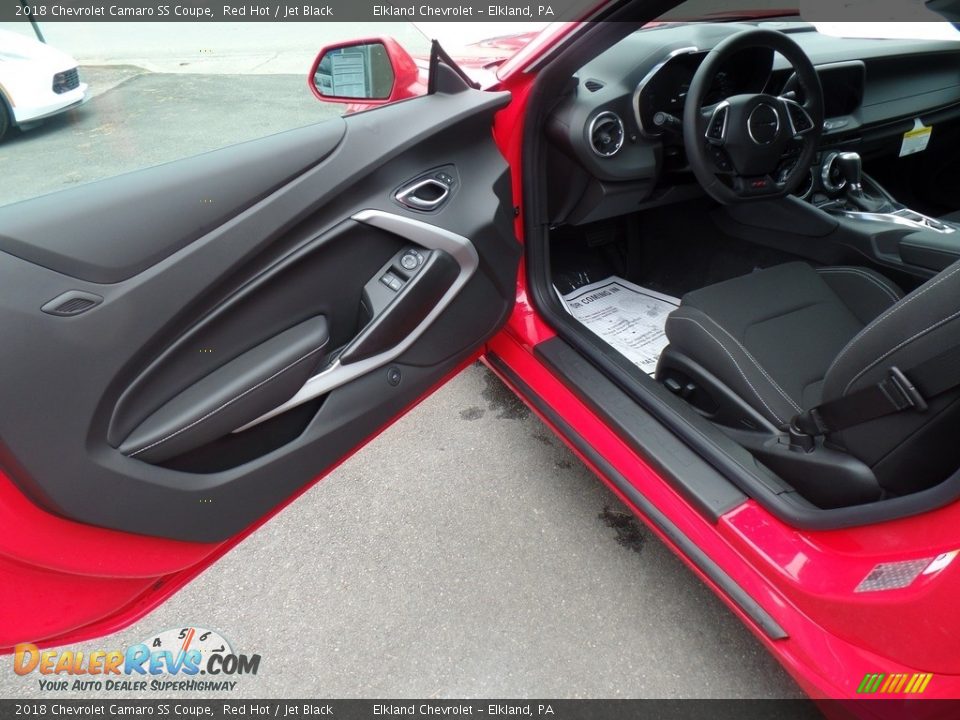 2018 Chevrolet Camaro SS Coupe Red Hot / Jet Black Photo #10