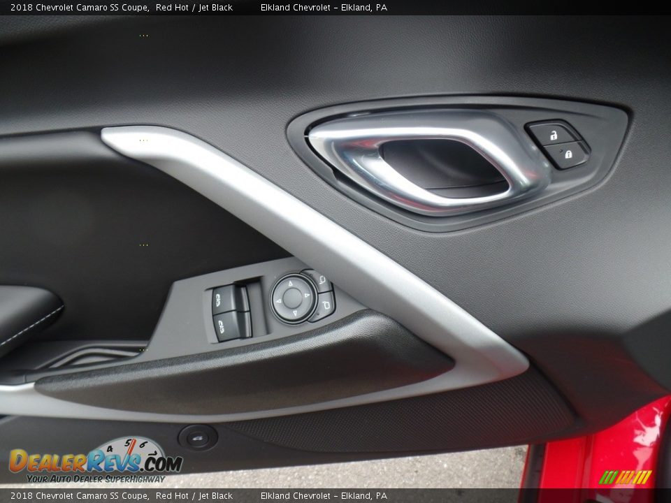 2018 Chevrolet Camaro SS Coupe Red Hot / Jet Black Photo #12