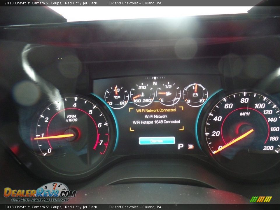 2018 Chevrolet Camaro SS Coupe Gauges Photo #19
