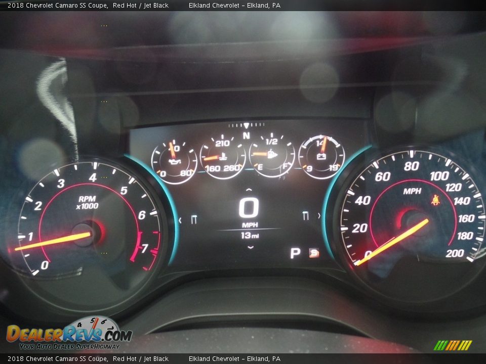 2018 Chevrolet Camaro SS Coupe Gauges Photo #20