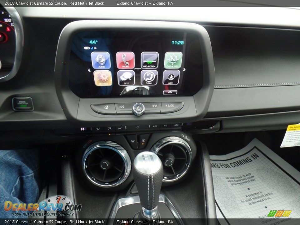 2018 Chevrolet Camaro SS Coupe Red Hot / Jet Black Photo #21