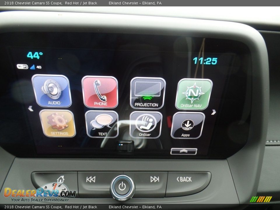 2018 Chevrolet Camaro SS Coupe Red Hot / Jet Black Photo #22