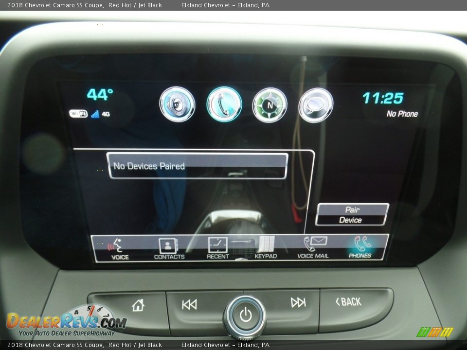 2018 Chevrolet Camaro SS Coupe Red Hot / Jet Black Photo #24