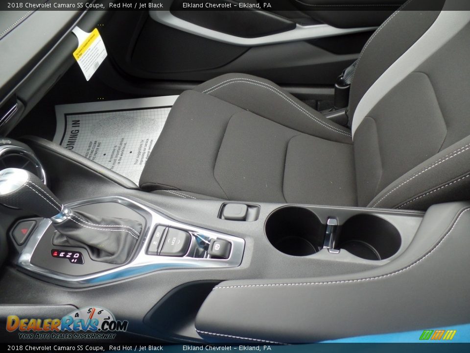2018 Chevrolet Camaro SS Coupe Red Hot / Jet Black Photo #27