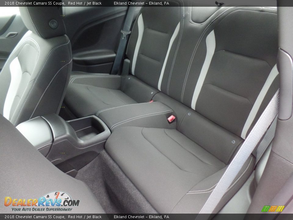 Rear Seat of 2018 Chevrolet Camaro SS Coupe Photo #28