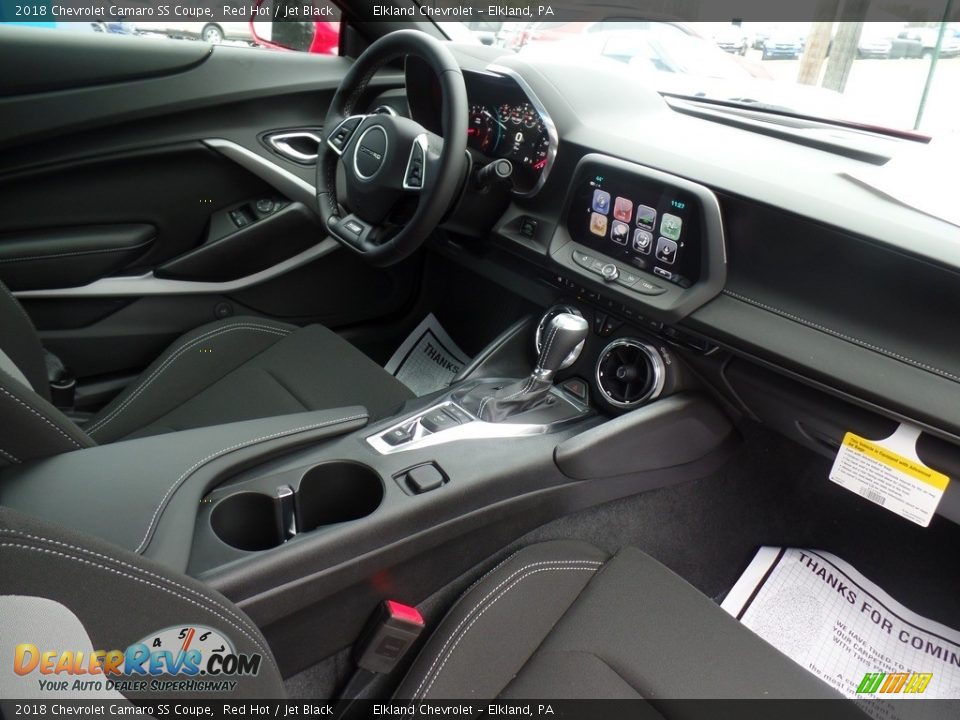 2018 Chevrolet Camaro SS Coupe Red Hot / Jet Black Photo #32