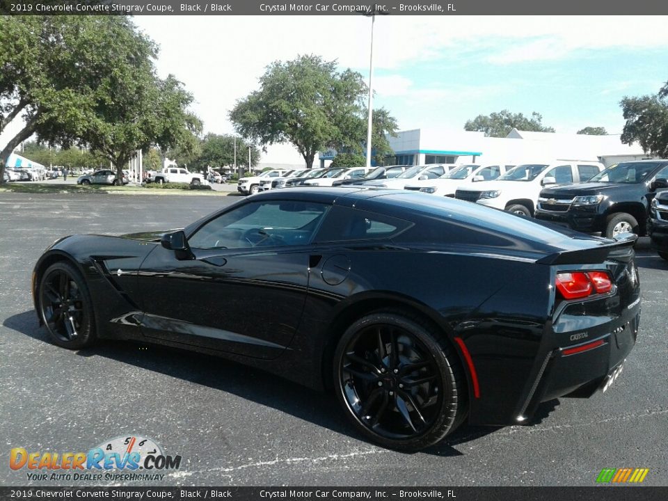 2019 Chevrolet Corvette Stingray Coupe Black / Black Photo #3