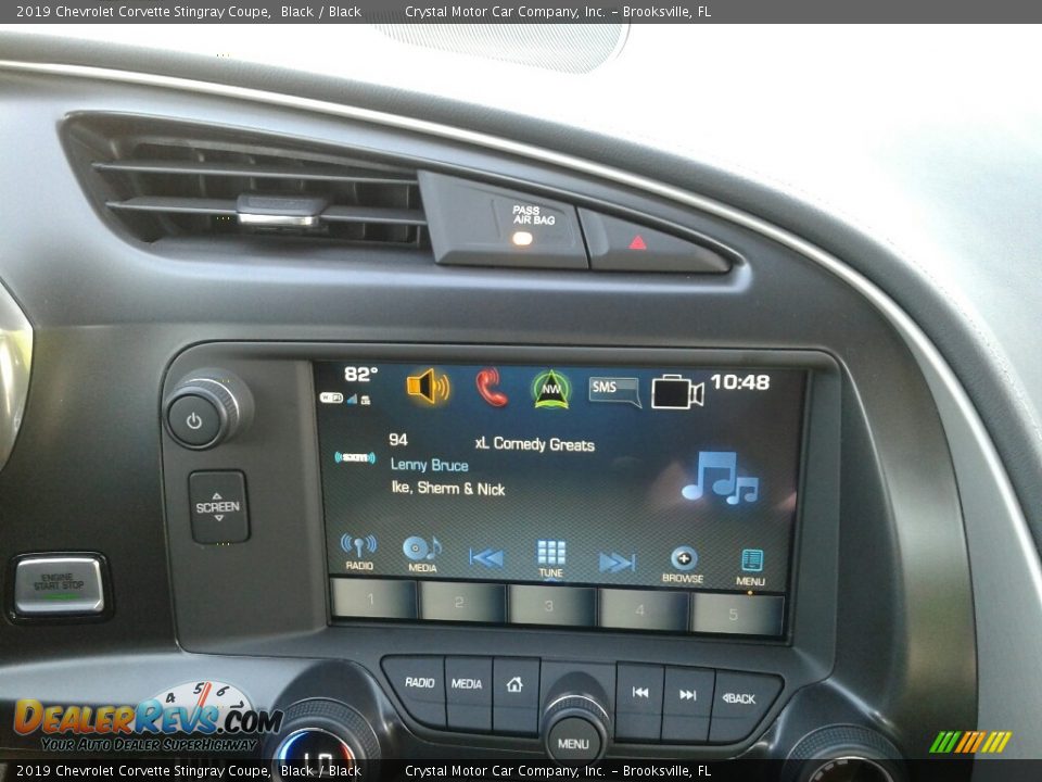 2019 Chevrolet Corvette Stingray Coupe Black / Black Photo #15