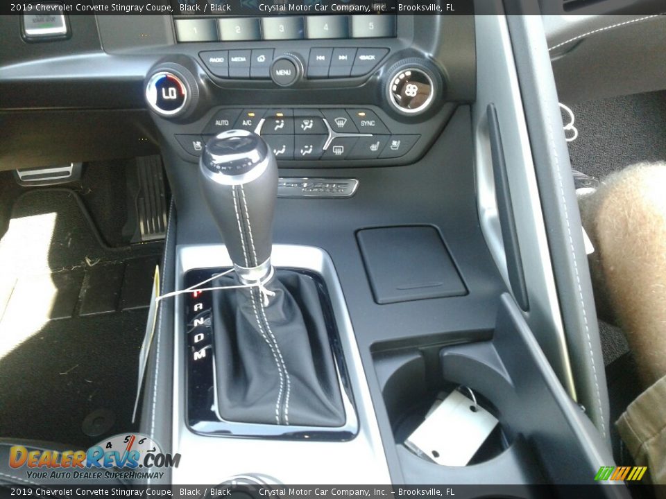 2019 Chevrolet Corvette Stingray Coupe Black / Black Photo #16