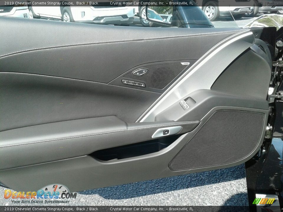 2019 Chevrolet Corvette Stingray Coupe Black / Black Photo #17