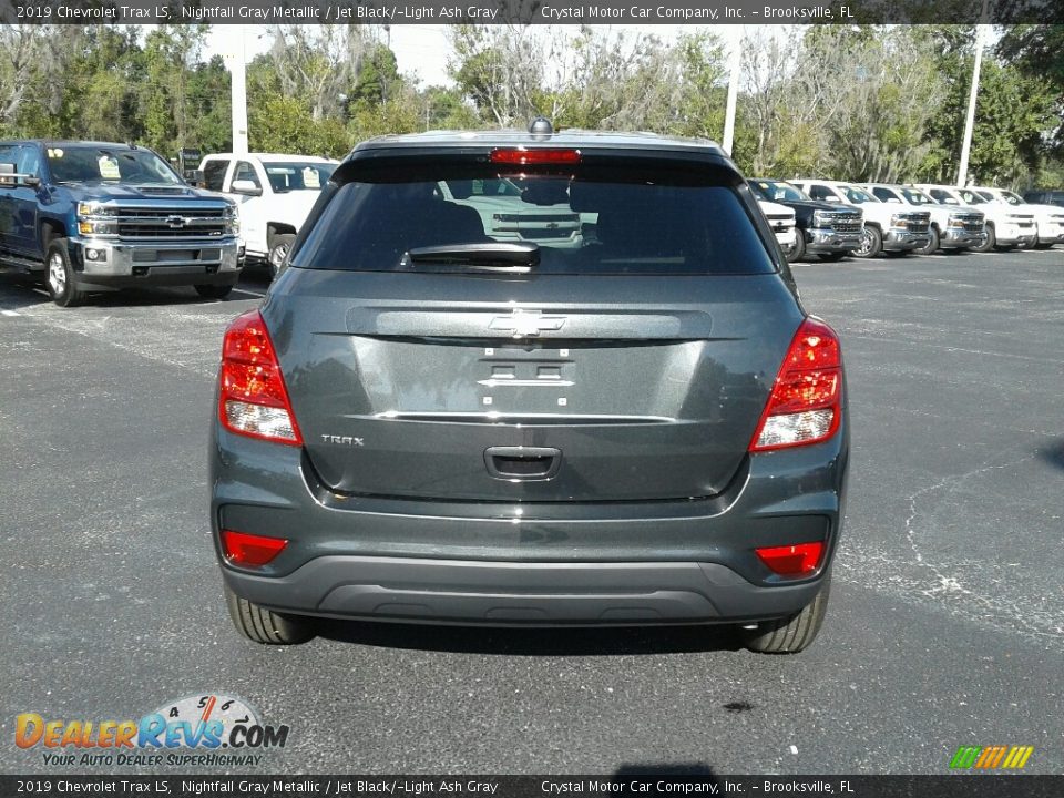 2019 Chevrolet Trax LS Nightfall Gray Metallic / Jet Black/­Light Ash Gray Photo #4