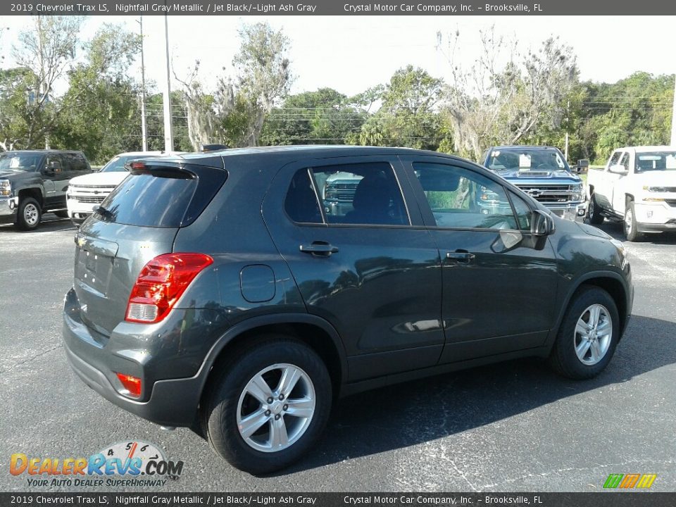 2019 Chevrolet Trax LS Nightfall Gray Metallic / Jet Black/­Light Ash Gray Photo #5