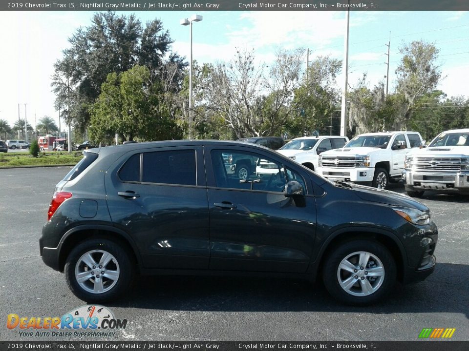 2019 Chevrolet Trax LS Nightfall Gray Metallic / Jet Black/­Light Ash Gray Photo #6