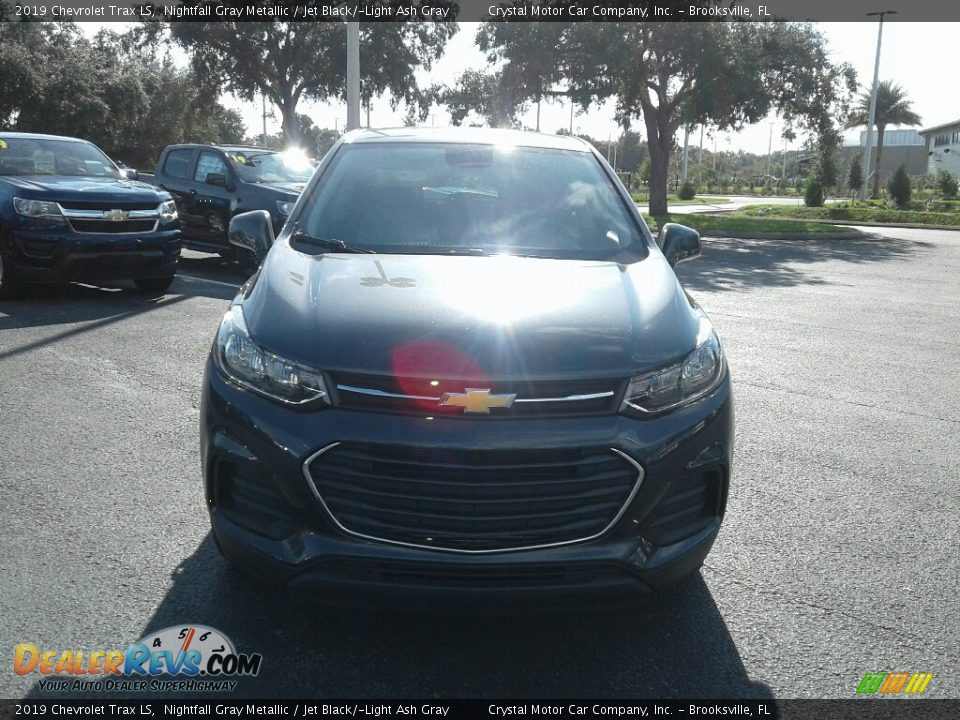 2019 Chevrolet Trax LS Nightfall Gray Metallic / Jet Black/­Light Ash Gray Photo #8