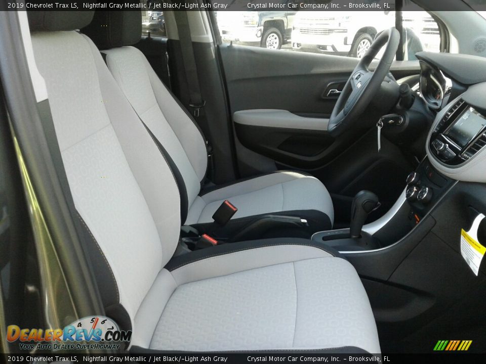 2019 Chevrolet Trax LS Nightfall Gray Metallic / Jet Black/­Light Ash Gray Photo #12