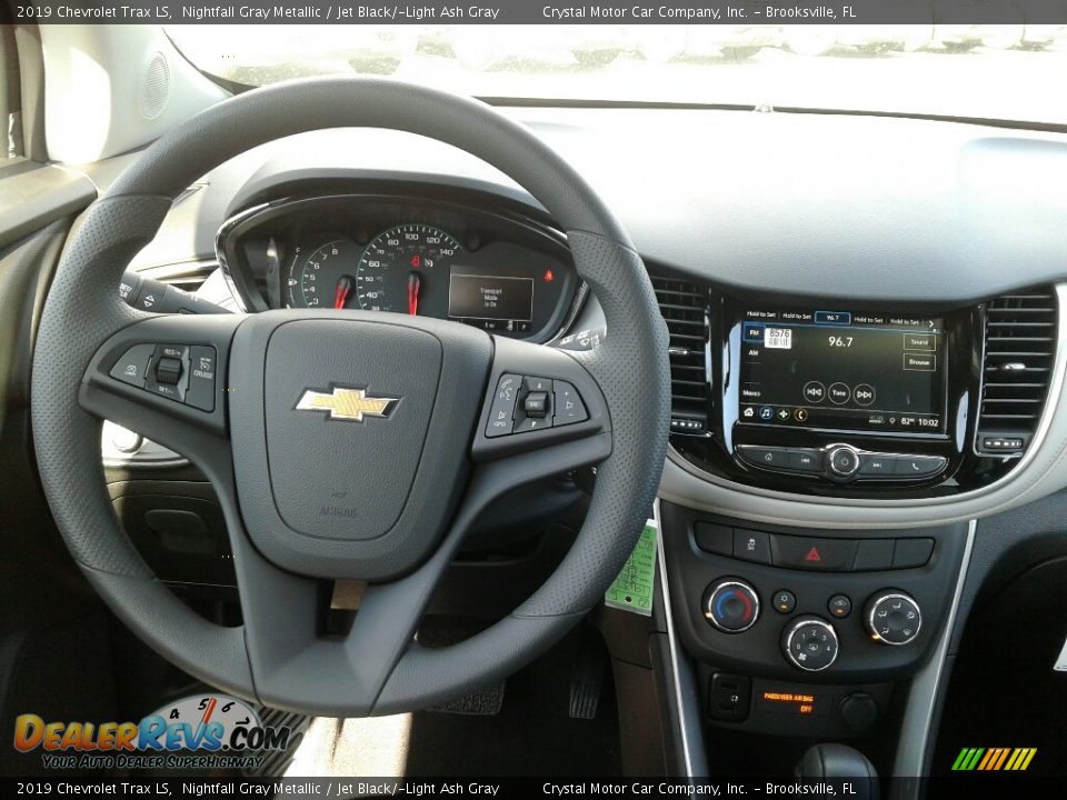 2019 Chevrolet Trax LS Nightfall Gray Metallic / Jet Black/­Light Ash Gray Photo #13