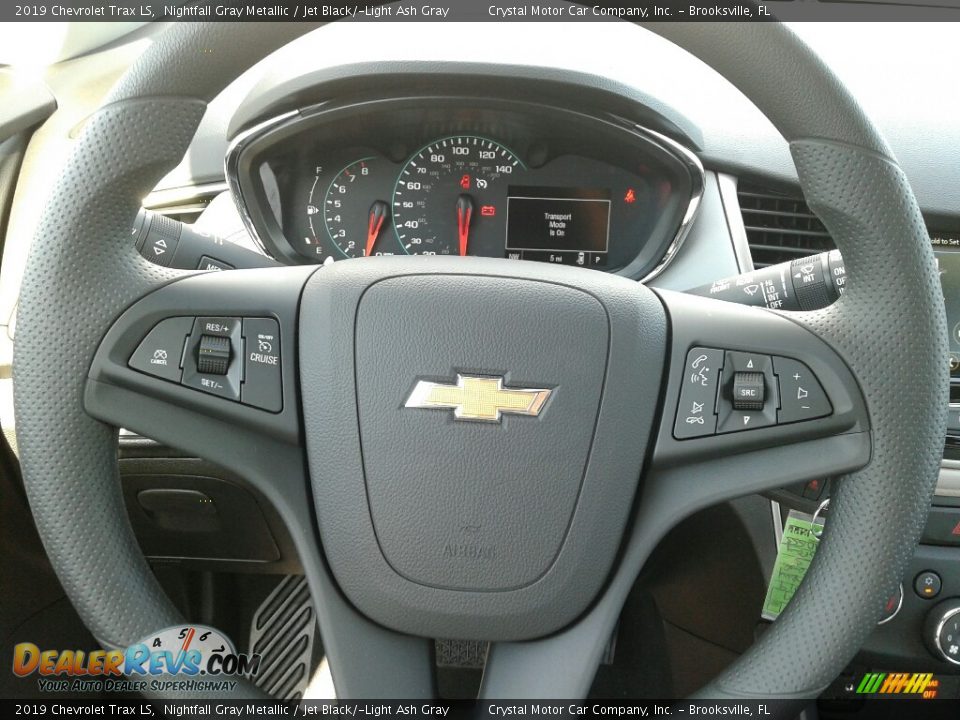 2019 Chevrolet Trax LS Nightfall Gray Metallic / Jet Black/­Light Ash Gray Photo #14
