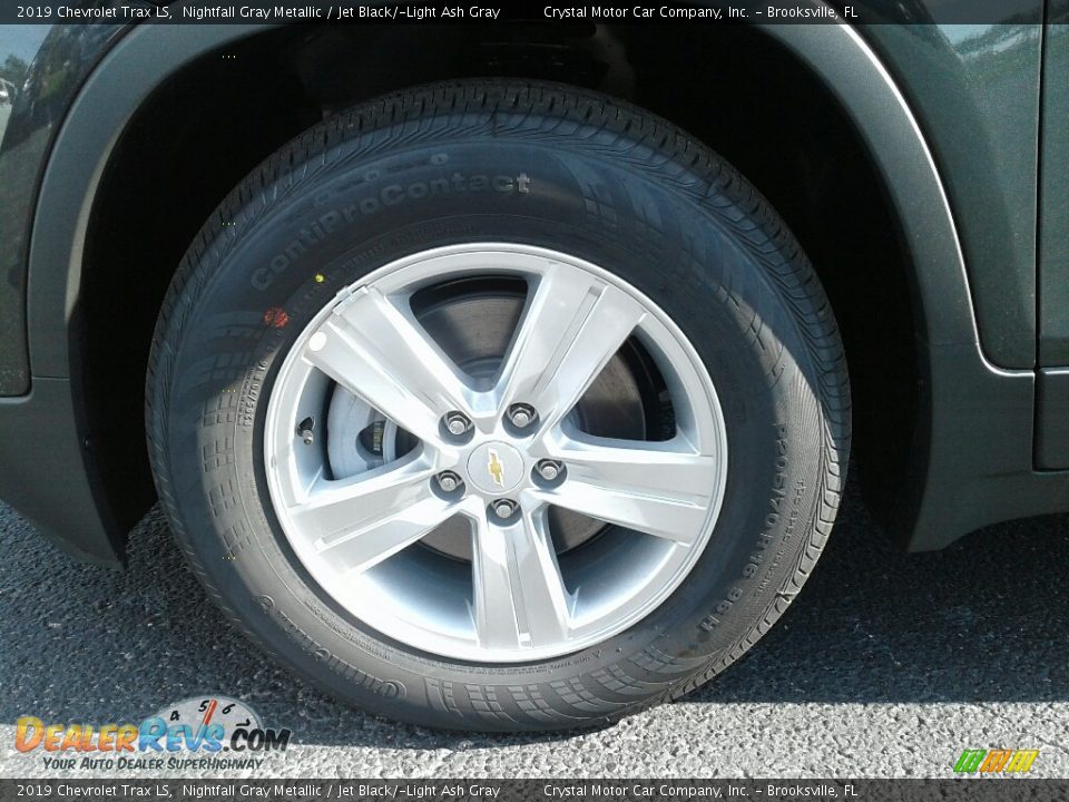 2019 Chevrolet Trax LS Nightfall Gray Metallic / Jet Black/­Light Ash Gray Photo #20