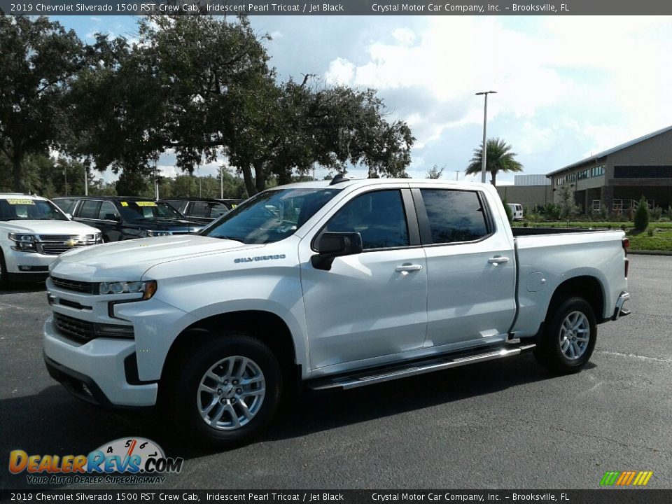 2019 Chevrolet Silverado 1500 RST Crew Cab Iridescent Pearl Tricoat / Jet Black Photo #1