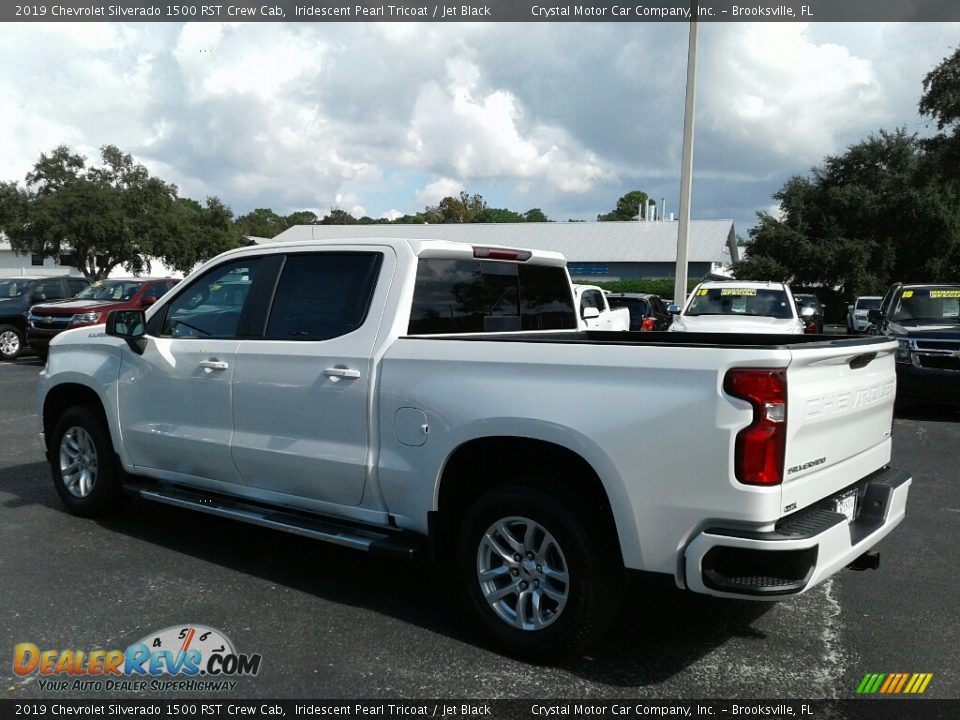 2019 Chevrolet Silverado 1500 RST Crew Cab Iridescent Pearl Tricoat / Jet Black Photo #3