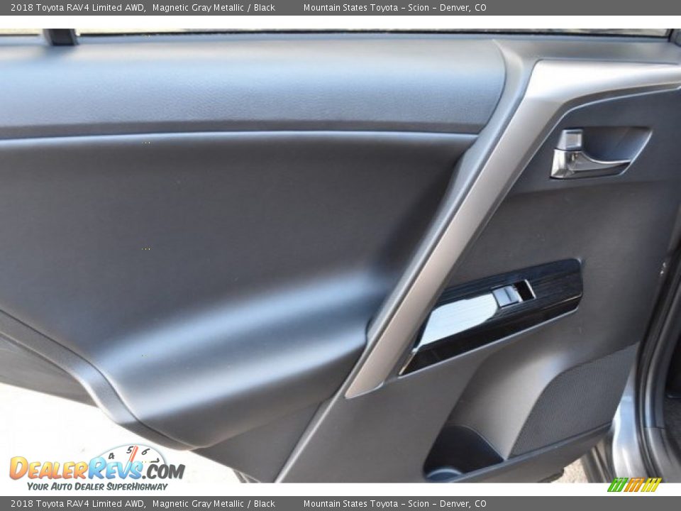 2018 Toyota RAV4 Limited AWD Magnetic Gray Metallic / Black Photo #21