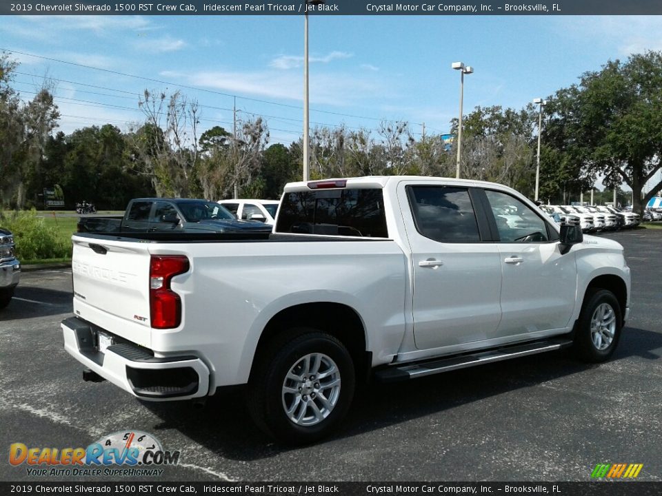 2019 Chevrolet Silverado 1500 RST Crew Cab Iridescent Pearl Tricoat / Jet Black Photo #5