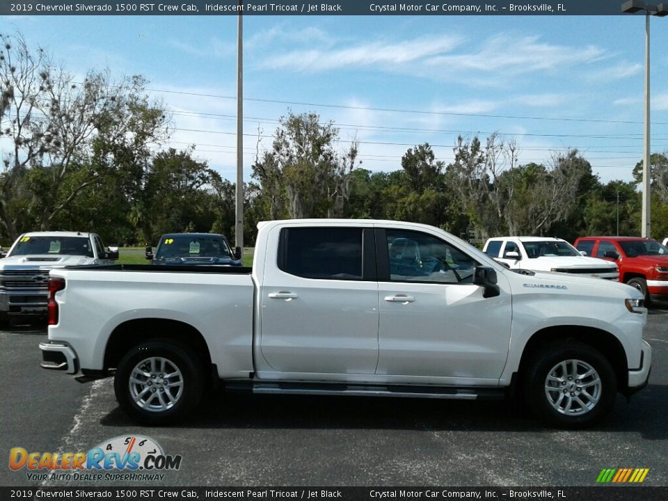 2019 Chevrolet Silverado 1500 RST Crew Cab Iridescent Pearl Tricoat / Jet Black Photo #6