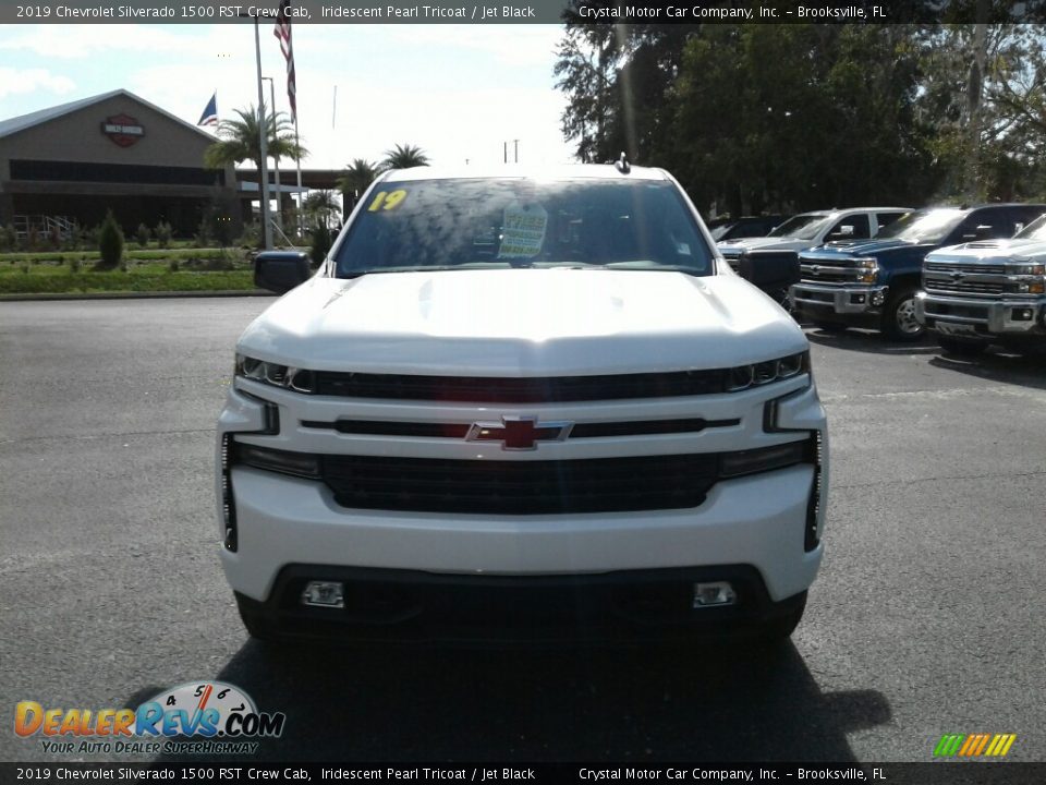 2019 Chevrolet Silverado 1500 RST Crew Cab Iridescent Pearl Tricoat / Jet Black Photo #8