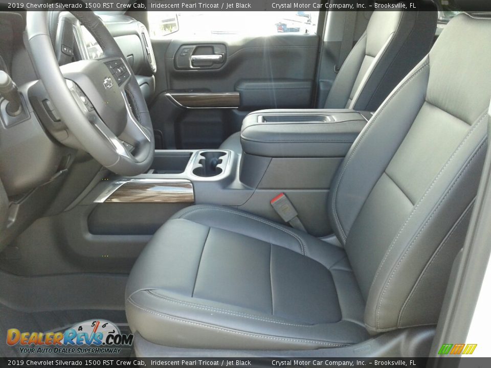 2019 Chevrolet Silverado 1500 RST Crew Cab Iridescent Pearl Tricoat / Jet Black Photo #9