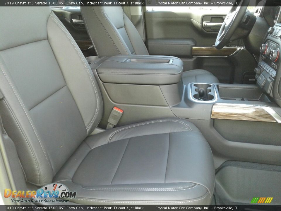 2019 Chevrolet Silverado 1500 RST Crew Cab Iridescent Pearl Tricoat / Jet Black Photo #12