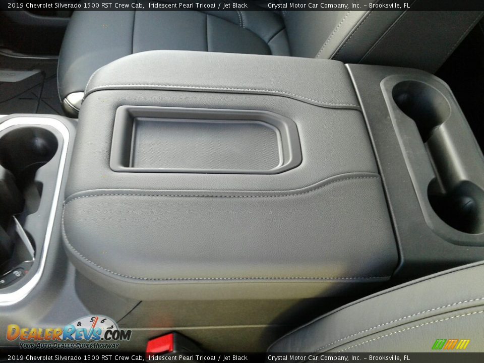 2019 Chevrolet Silverado 1500 RST Crew Cab Iridescent Pearl Tricoat / Jet Black Photo #18