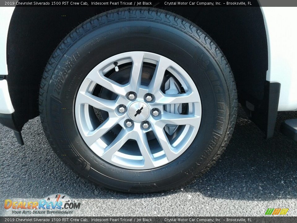 2019 Chevrolet Silverado 1500 RST Crew Cab Iridescent Pearl Tricoat / Jet Black Photo #20