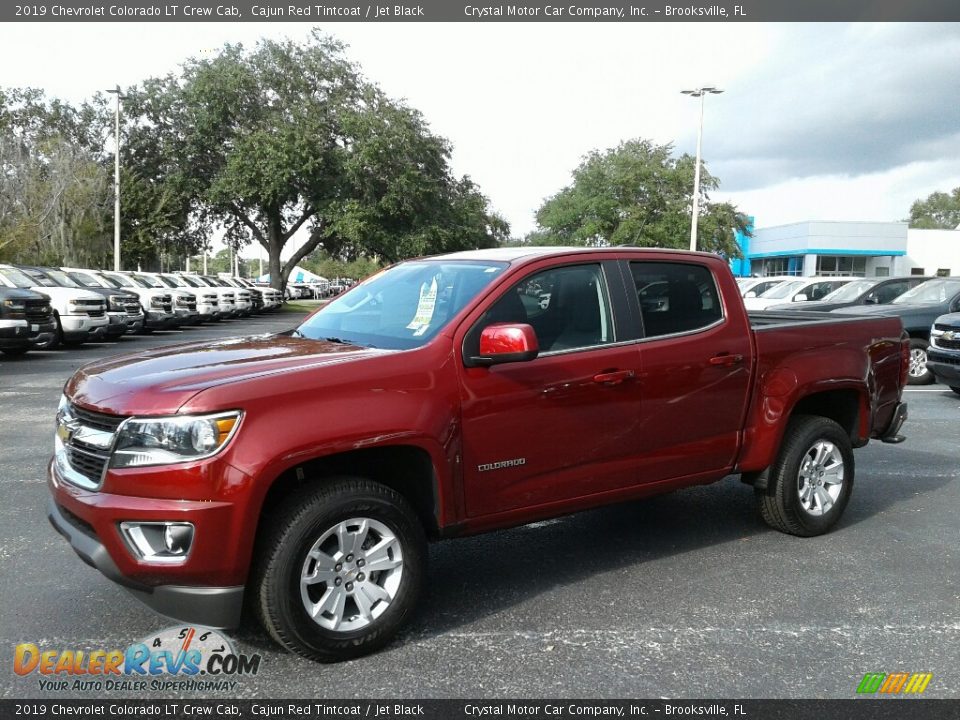 2019 Chevrolet Colorado LT Crew Cab Cajun Red Tintcoat / Jet Black Photo #1