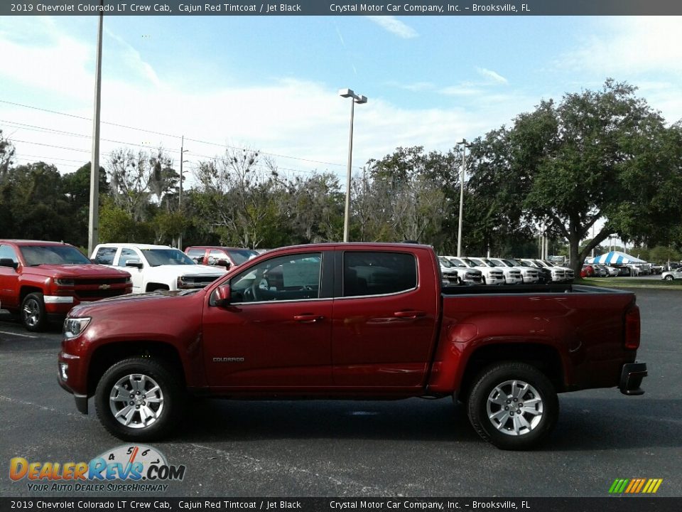 2019 Chevrolet Colorado LT Crew Cab Cajun Red Tintcoat / Jet Black Photo #2